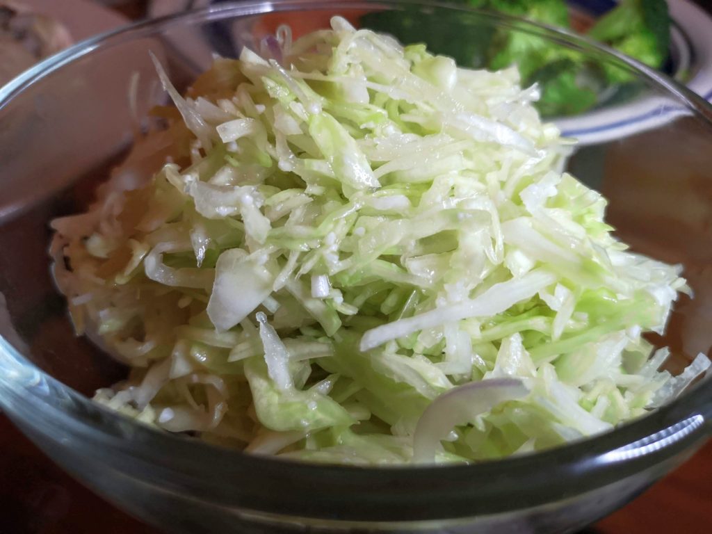 Cabbage Coleslaw Salad with Shio Koji